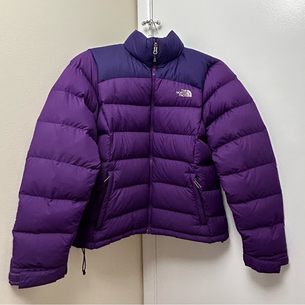 North Face Womens Large NUPTSE 700 Goose Down Puffer Vintage Jacket